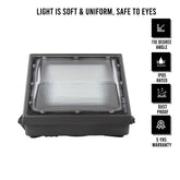 80W LED Outdoor Wall Pack Light