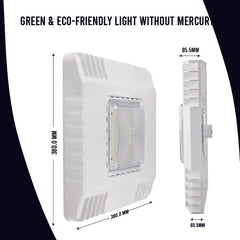 Gas Station Canopy (WHITE) 15", 150W, CCT 5700K(TRUE WHITE)