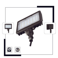 30W - LED Back Yard Knuckle Mount Flood Light